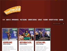 Tablet Screenshot of geetmalatv.com